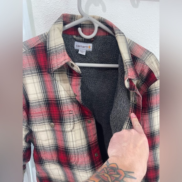 Carhartt Insulated fleece flannel - Picture 2 of 4